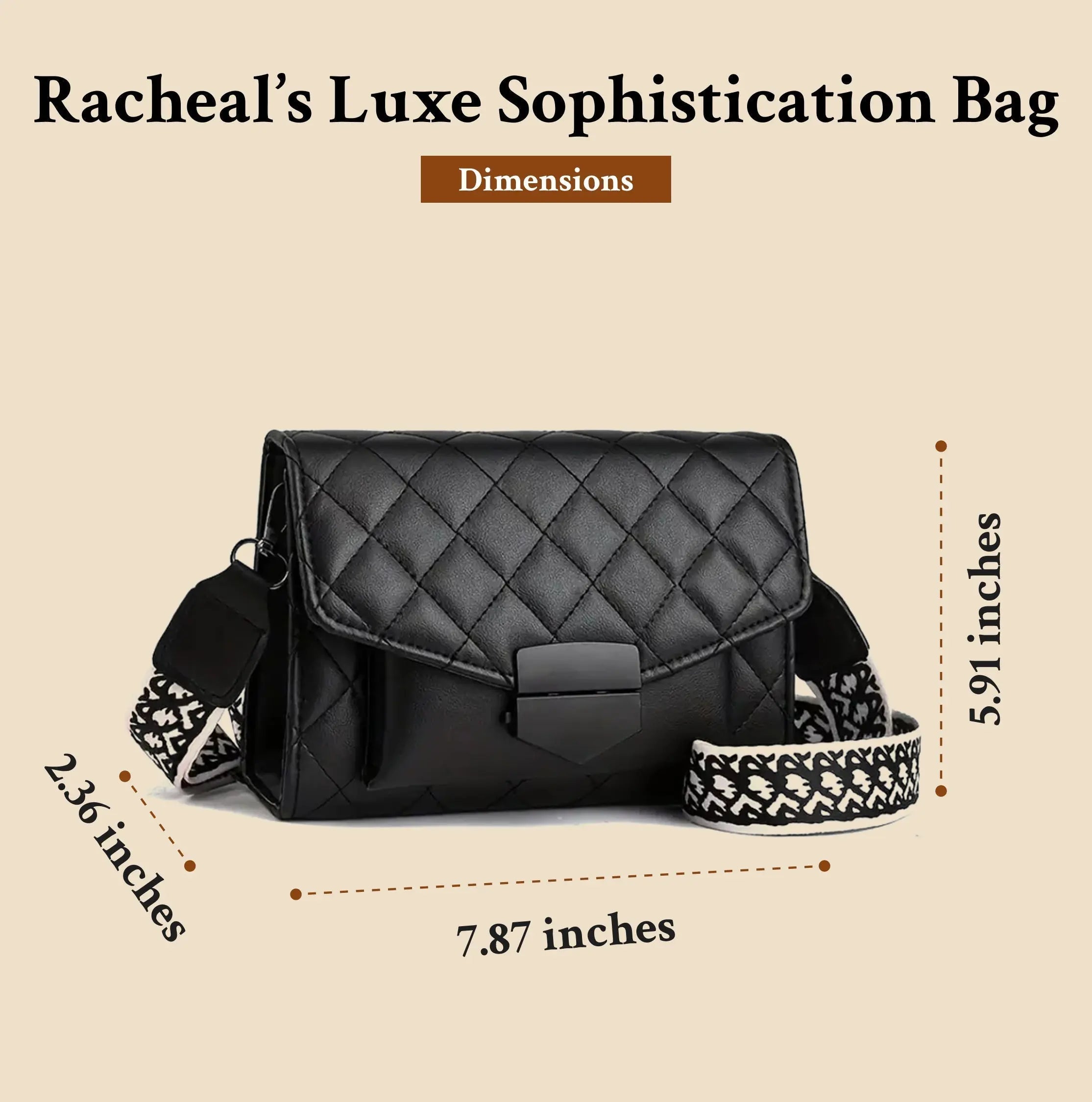 Racheal s Luxe Sophistication Luxury Handbag Graces bags 95650233